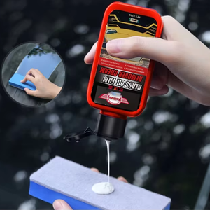 Potente Limpiador de Película de Grasa para Autos, Eliminador de Manchas, Efecto 2X, Revestimiento para Parabrisas <span class=keywords><strong>Antivaho</strong></span> y Repelente al Agua - Product Image 1