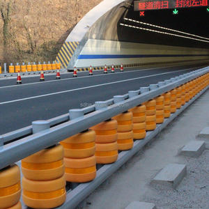 Barriera ad alta resistenza del rullo di EVA per la sicurezza autostradale facile installazione scherma all'aperto protezione perimetrale - Product Image 2