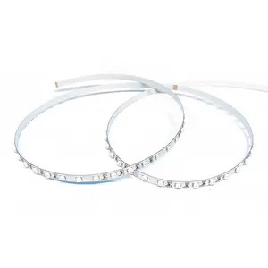 High quality low voltage seven color SMD3528 RGB color changing RA80 24V ultra thin 7mm custom LED strip light
