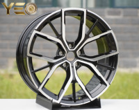Nuevas llantas forjadas de alto rendimiento de 20x11 5x115 con radios múltiples para Challenger Widebody Hellcat, acabado negro mecanizado, para Chevrolet Camaro