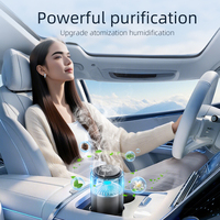 IMYCOO Nouveautés Diffuseur d'huiles essentielles Purificateur d'air avec lumière nocturne Humidificateur sans eau Diffuseur d'arômes Purificateur d'air de voiture