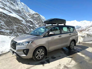 Caja de Techo Deportiva de Apertura Lateral Doble XH175 American ROAHTRIP, Capacidad de 350L, Impermeable, ABS+<span class=keywords><strong>PC</strong></span>, Tira de Sellado Rápido para Automóvil - Product Image 4