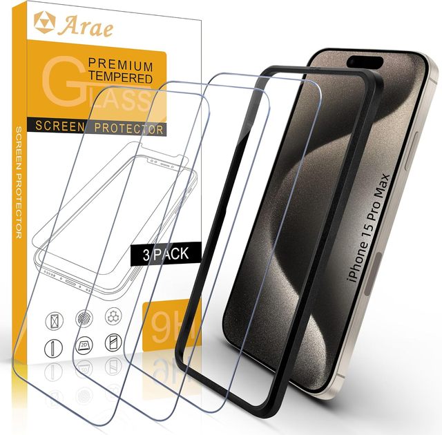 Mobile Phone Tempered Glass Screen Protector for iPhone 12 13 14 15 Pro Max Screen Protector