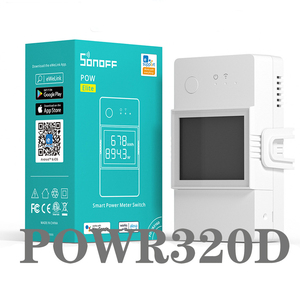 <span class=keywords><strong>Sonoff</strong></span> <span class=keywords><strong>POW</strong></span> <span class=keywords><strong>Elite</strong></span> POWR320D 20A Interruptor de medidor de potencia inteligente Wifi con pantalla LCD Interruptor de medición de potencia de corriente - Product Image 1