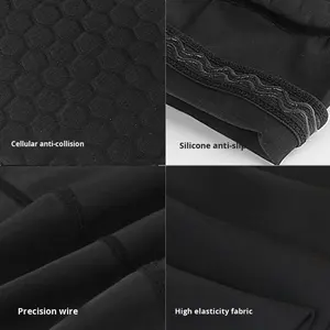 Genouillères de sport en polyester fin, respirantes, à séchage rapide, haute élasticité, anti-collision, protection flexible, directement de l'usine - Product Image 6