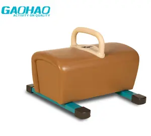 Gaohao体操用具フロアバックホース、1つのハンドルを備えた1つのポンメルポンメルホーストレーニング機器。