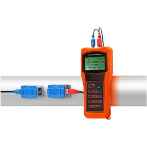 ハンドヘルド下水流量計センサーDN50 DN100海水用超音波ポータブル流量計 - Product Image 5