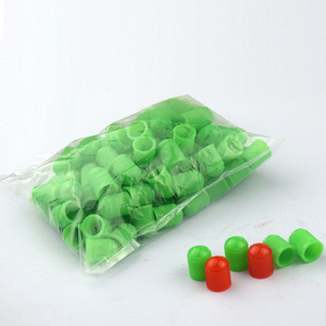 100 pièces/sac – Capuchons anti-poussière en plastique pour valves Schrader pour voitures, camions, motos et vélos - Product Image 3