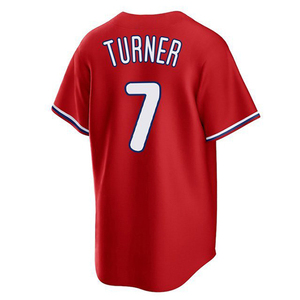 Camisetas de béisbol cosidas para hombre Bryce Harper Zack Wheeler Alec <span class=keywords><strong>Bohm</strong></span> J.T. Realmuto Trea Turner Kyle Schwarber Bryson Stott Tallas S-3XL - Product Image 2