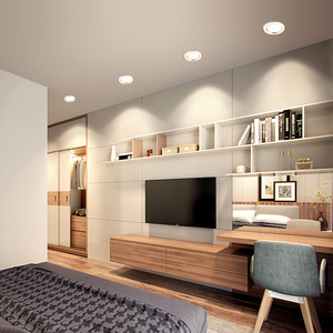 Đèn downlight âm trần tròn, điều chỉnh độ sáng, nhiều màu sắc, chất liệu nhôm, thiết kế tùy chỉnh nội thất, <span class=keywords><strong>6W</strong></span>, 2.5 inch, đèn <span class=keywords><strong>LED</strong></span> - Product Image 6