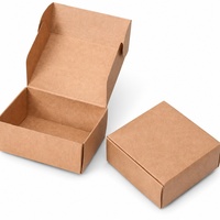 Boîte à courrier pliable auto-scellante en carton ondulé Kraft, sans ruban adhésif, assemblage facile, livraison gratuite, impression de logo personnalisé, installation rapide, emballage plat