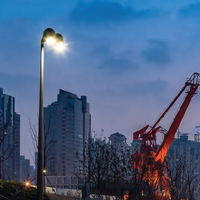 Spot terrain de sport tennis post top éclairage LUNA LED colonne lumière de jardin