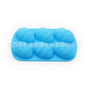 แม่พิมพ์ซิลิโคนเกรดอาหาร 6-in-1 รูปไข่ไดโนเสาร์/ดอกกุหลาบ สำหรับทำขนมเค้ก ช็อกโกแลต พุดดิ้ง ขนมอบ และของหวาน ใช้กับเตาอบได้ - Product Image 5