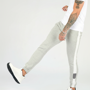 Personalizado de peso pesado holgado Fit pantalones de chándal Y2k Causal algodón poliéster Oversize Jogging pierna ancha apilados lado rayas pantalones de chándal - Product Image 1