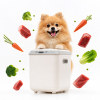 Robot culinaire automatique pour animaux de compagnie (chiens et chats) avec fonction autonettoyante et cuve intérieure en céramique nano