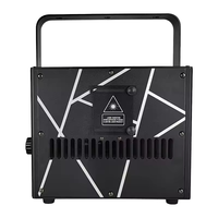 LECHIATOP RGB Animations-LED-Laserprojektor 30K Laser DMX512-Steuerung Aluminiumlegierung Freizeitpark Nachtclub Auto-Steuerung 180000