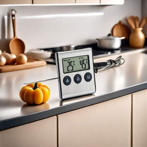 TP700 Probe <strong>Thermometer</strong> <strong>with</strong> <strong>Timer</strong> Alarm Function BBQ Grill &amp; Food <strong>Thermometer</strong> OEM Customizable - Product Image 6
