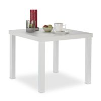 Table basse carrée en bois de style nordique moderne pour salon