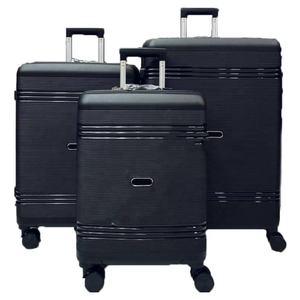 Good Quality Wholesale DE GER OEM ABS Fiber 20 24 28 3 Piece Trolley Valigia Bag 8 Wheel Travel <strong>Suitcase</strong> Set Lightweight Luggage - Product Image 1