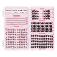 Collection de faux cils : Boîte de rangement grande capacité pour cils synthétiques, un accessoire mignon et populaire pour les personnes pressées