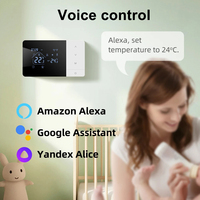 Termostato Inteligente para el Hogar RKHK, Control por Aplicación WiFi Tuya, Termostato de Habitación para Calefacción por Suelo Radiante, Caldera de Gas, Apartamento