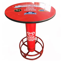 Table de pub réglable avec logo personnalisé de haute qualité Club Whisky Bar