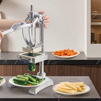 Machine à trancher et à presser les légumes manuelle multifonctionnelle JXB, en acier inoxydable, coupe-frites, trancheuse à pommes de terre, presse-agrumes