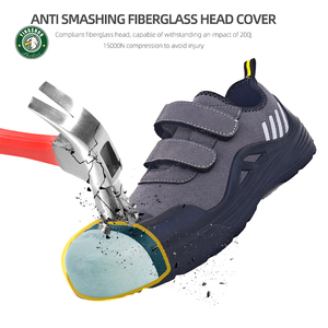 أحذية واقية للعمل بمعيار الأوروبي أحذية أمان مضادة للتصادم والثقب - Product Image 3