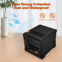 Printer termal POS portabel 80mm, Printer Mini termal 3 inci kecepatan cepat