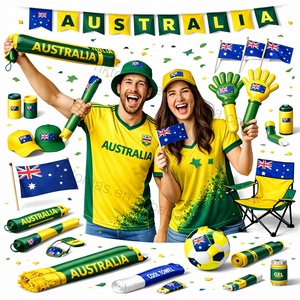 Sacs cadeaux pour supporters de football, articles de soutien des fans, sac à cordon, gobelet, serviette, claquettes pour événements sportifs en stade et bars - Product Image 2