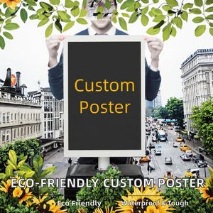 Póster Personalizado Brillante de PET, Impermeable, Ecológico, Preencolado, Color y Forma Personalizados, Duradero, para Interiores/Exteriores, Día Nacional, Moderno - Product Image 2