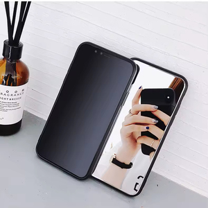 Custodia per Telefono di Lusso Antiurto in Vetro Temperato e TPU per Donne con Design a Specchio per il Trucco per 17 16/15/14/13/12/11/8/7/6 - Product Image 4