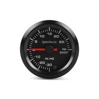 มิเตอร์วัดความเร็วรถ PSI Turbo Boost,2 "52มม. มีไฟ LED 7สีพร้อมเซ็นเซอร์มิเตอร์รถยนต์ BX101488