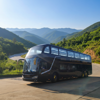Bus de tourisme de luxe à deux étages, diesel, pour visites urbaines, 50-65 places, bus de tourisme, état neuf, conduite à gauche, manuel et automatique disponibles