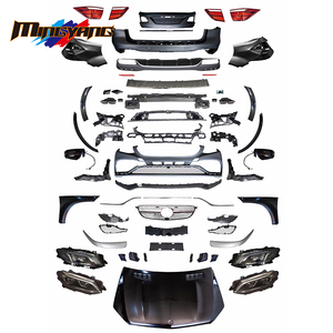 ML W164 05-12 Mise à niveau vers GLE W166 16-19 AMG <span class=keywords><strong>63</strong></span> Facelift Bodykit Pare-chocs de voiture pour Mercedes Benz ML W164 Body Kit - Product Image 1