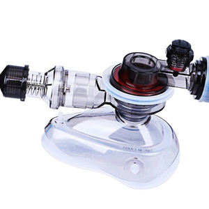 Medresq ใหม่เปิดตัวหน้ากาก CPR OEM การปฐมพยาบาลด้วยตนเอง PVC ซิลิโคนผู้ใหญ่กระเป๋าวาล์วหน้ากากคู่มือเครื่องช่วยหายใจกระเป๋า BVM - Product Image 4