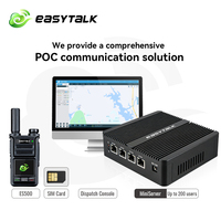 Solución PTT para Hoteles Easytalk, Red Privada 4G LTE, Despliegue en Premisa, Solución de Comunicación Walkie Talkie PoC, 200 Usuarios