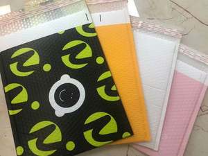 Sac d'expédition écologique imprimé sur mesure, sac d'expédition en poly à base de plantes, enveloppe de colis, sac d'expédition, enveloppe polymailer pour vêtements - Product Image 5