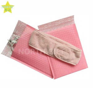 2024 nouveauté impression personnalisée bleu rose rose couleur poly enveloppe rembourrée expédition enveloppes à bulles avec LOGO - Product Image 3
