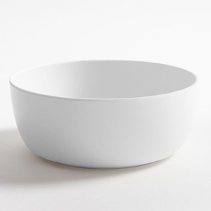 Bol en mélamine blanc mat de qualité supérieure, multi-usages, 15,8 cm, pour soupe, céréales, flocons d'avoine, dîner, fruits, salade et dessert ramen - Product Image 1