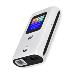 MF905 3G 4G Lte Fdd Tdd Cat4 150Mbps Cat4 Sim 4G Lte mobil kablosuz yönlendirici Hotspot wifi cep Mini yönlendirici güç banka ile