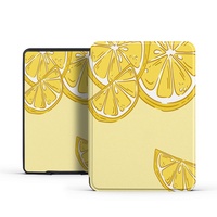 Housse de tablette personnalisée pour Kindle KPW5, style livre, étui de protection pour liseuse avec sangle de maintien pour Kindle 2024