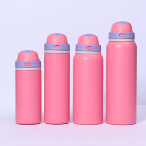 Vaso Térmico Portátil de Acero Inoxidable 304 con Asa y Tapa Pop-Up, Ideal para Coche, Senderismo, Deportes y Viajes, Aislamiento de 6-12 Horas - Product Image 5