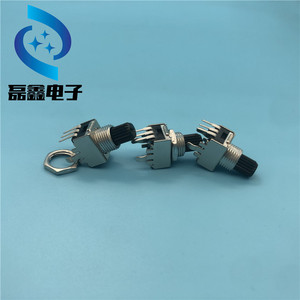 Potenciómetro roscado RV09 M8x0.75, actuador de perilla giratoria de 1 grupo, 1 vuelta, especificación 09 - Product Image 4