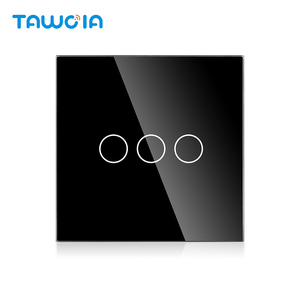 Interruptor de Pared Inteligente con Pantalla Táctil de Vidrio de 3.4 Pulgadas, Diseño Atractivo, Compatible con OEM, 3 Canales, Modelo TW-SC - Product Image 2