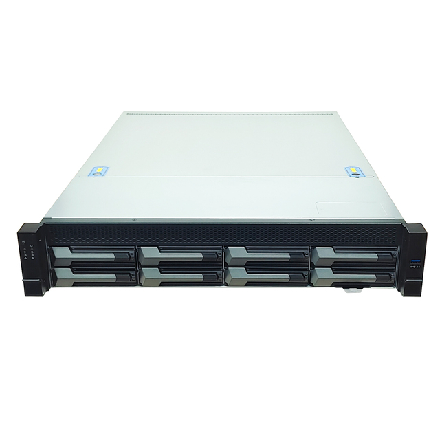 2u 8bays Server case 8*sas 3.5/2.5 HDD Hot Swap 12G Nas Rack Mount Chassis