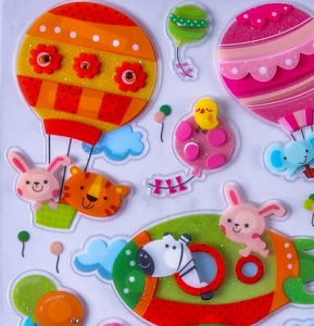Autocollants Kawaii pour filles, prix de gros, autocollants personnalisés pour enfants, bricolage, dessin animé, <span class=keywords><strong>princesse</strong></span>, ensemble d'autocollants en PVC - Product Image 1