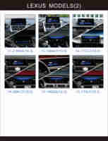 12.3 pouces Radio Android mise à niveau lecteur Dvd de voiture pour Lexus Rx 350 Rx450h Rx350 Rx330 2011 2014 mise à niveau des voitures d'occasion