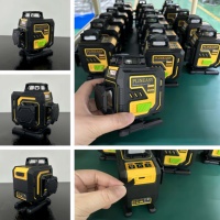 Outil de construction d'avion professionnel 16 lignes 4d pas cher rotatif 360 niveau vert laser auto-nivellement niveaux laser croisés