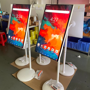 32 inch 128GB máy ảnh Android OS <span class=keywords><strong>Battery</strong></span> <span class=keywords><strong>Powered</strong></span> di động thông minh màn hình cảm ứng phòng ngủ để nhà bếp di chuyển kỹ thuật số biển - Product Image 1
